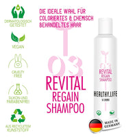 HEALTHY.LIFE VIENNA Revital Regain Farbshampoo 200ml mit Keratin & Magnolie
