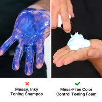 Color Control Blue Toning and Styling Foam - HauptSacheShop