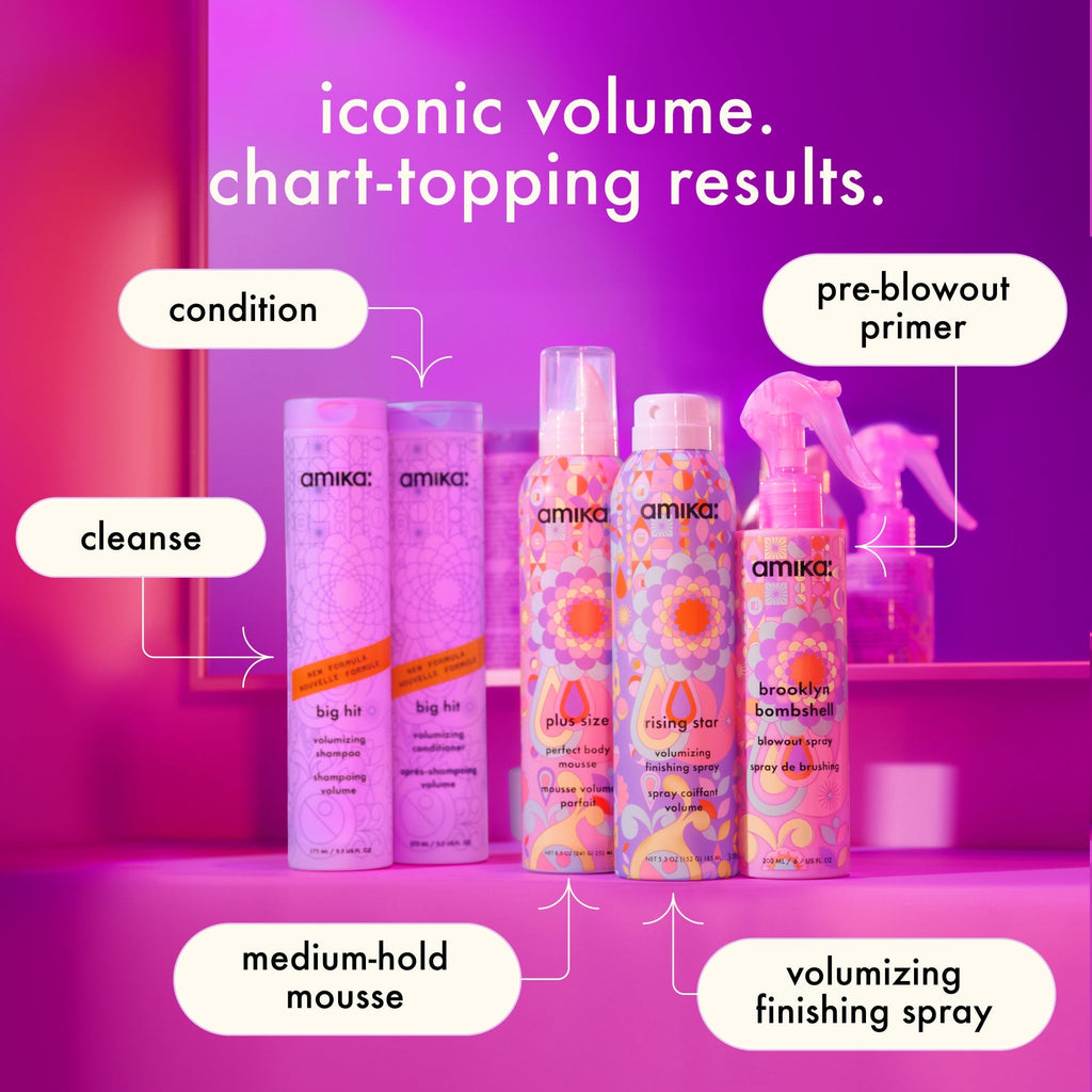 amika big hit volumizing shampoo – amika Haarpflege