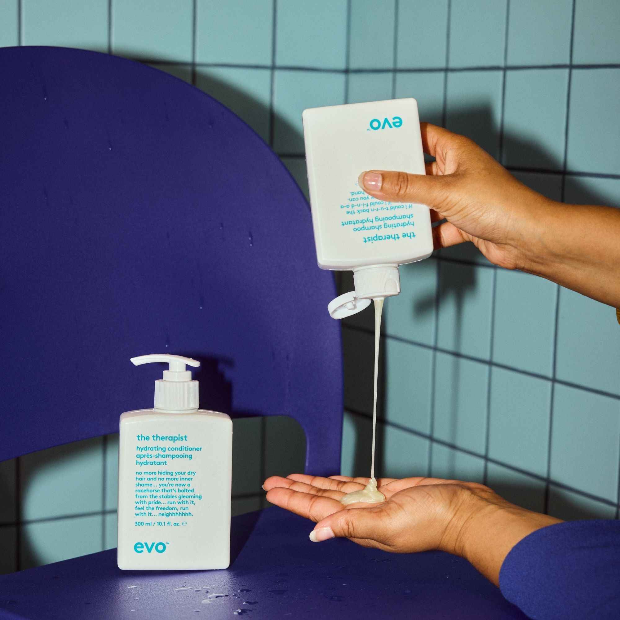 Evo Set The Therapist Shampoo + Great Hydrator