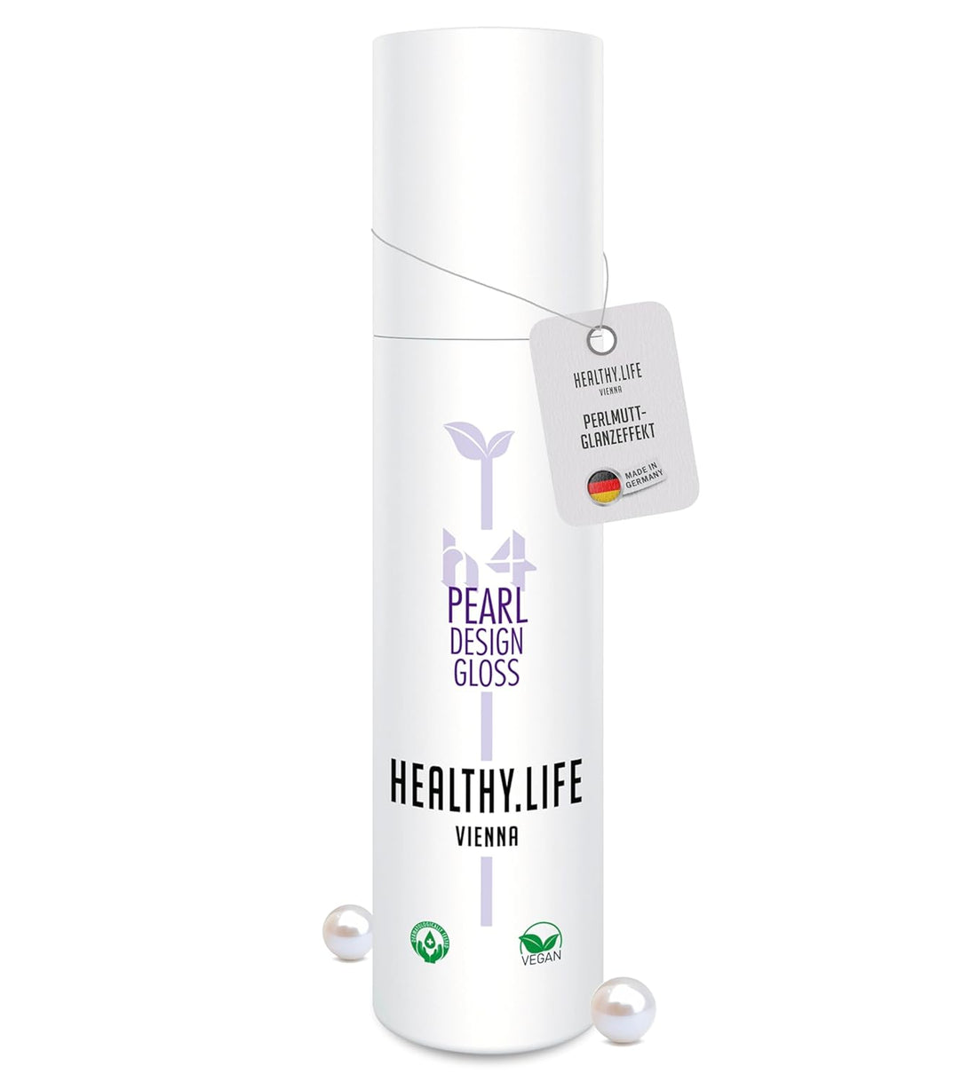 HEALTHY.LIFE VIENNA PEARL Design Gloss Haargel 100ml - Modellier-Gel mit reflektierendem Perlmutt-Effekt