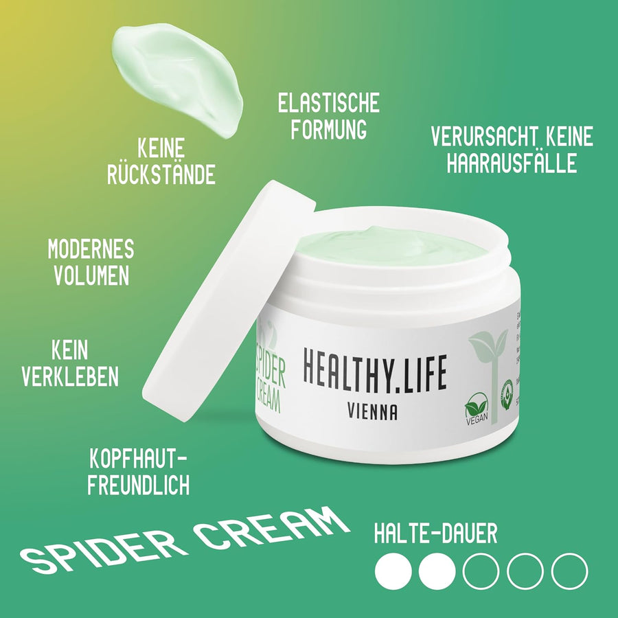 HEALTHY LIFE VIENNA Spider Cream 50ml - Elastische Formcreme – mittlerer Halt