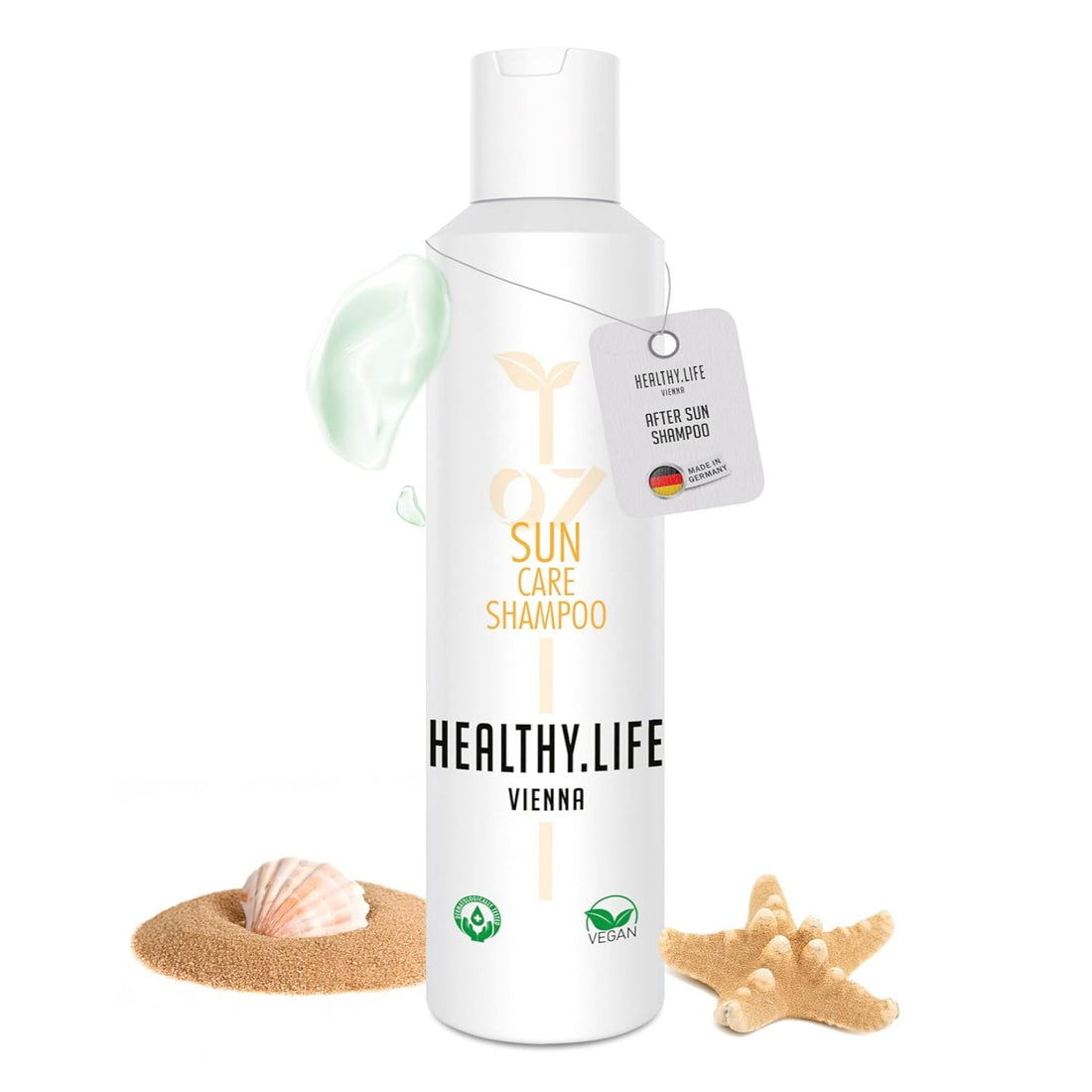 HEALTHY.LIFE VIENNA Sun Care Shampoo 200ml mit Panthenol & Agave