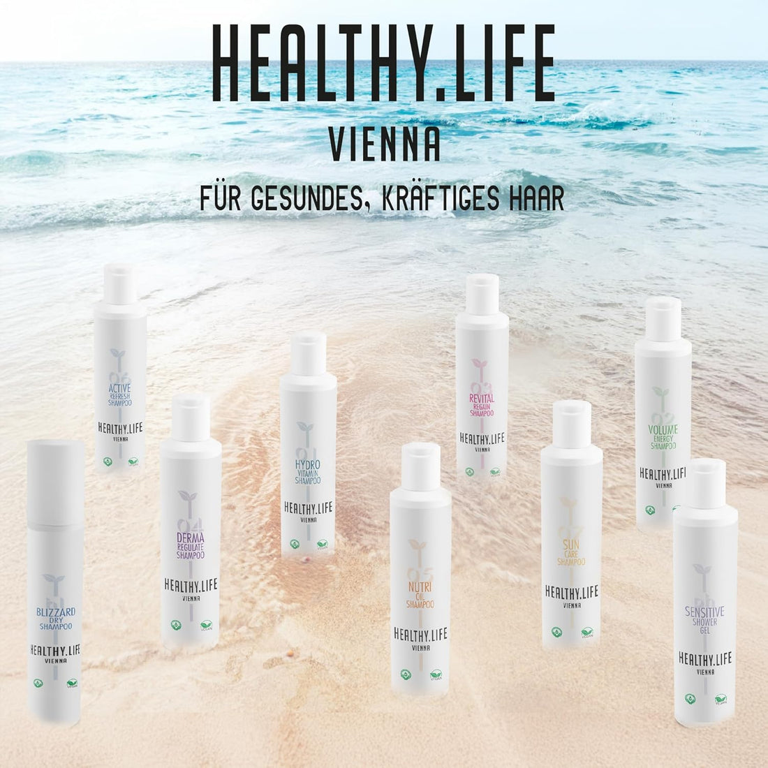 HEALTHY.LIFE VIENNA Volume Energy Shampoo 200ml mit Bambus & Vitamin B5