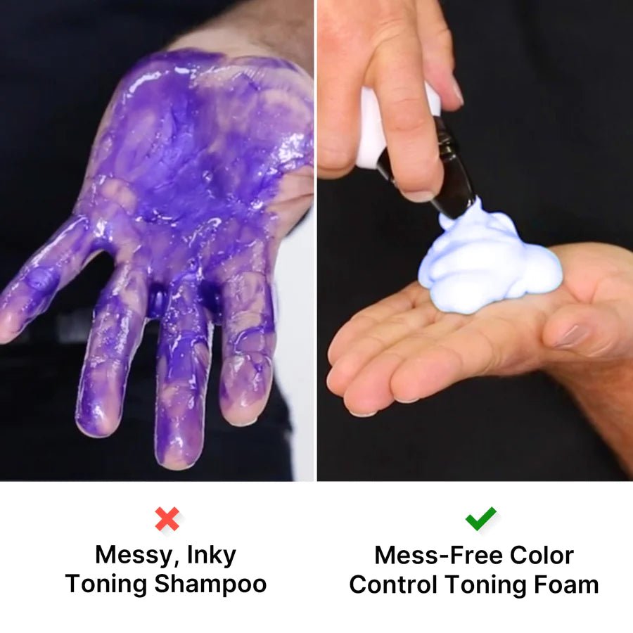 Color Control Purple Toning and Styling Foam - HauptSacheShop