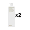 Evo Set 2x Normal Persons Daily Shampoo 1000ml - HauptSacheShop
