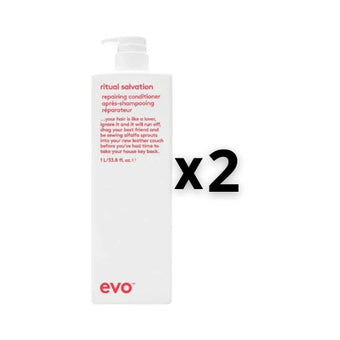 Evo Set 2x Ritual Salvation Repairing Conditioner 1000ml