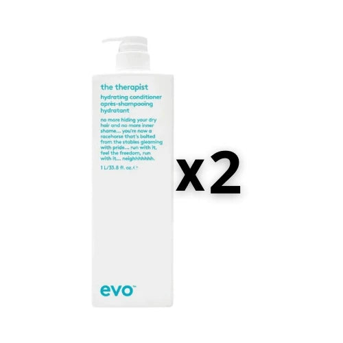 Evo Set 2x The Therapist Hydrating Conditioner 1000ml - HauptSacheShop