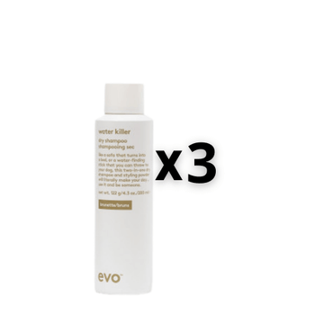 Evo Set 3x Water Killer Brunette Dry Shampoo - HauptSacheShop