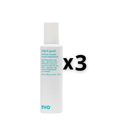 Evo Set 3x Whip It Good Moisture Mousse - HauptSacheShop