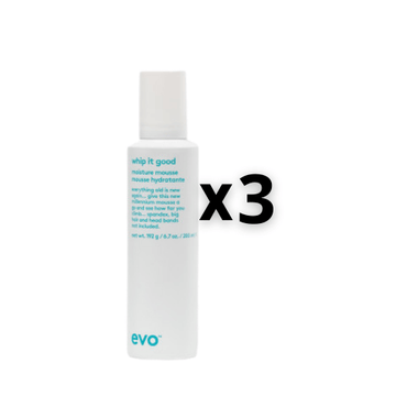 Evo Set 3x Whip It Good Moisture Mousse - HauptSacheShop