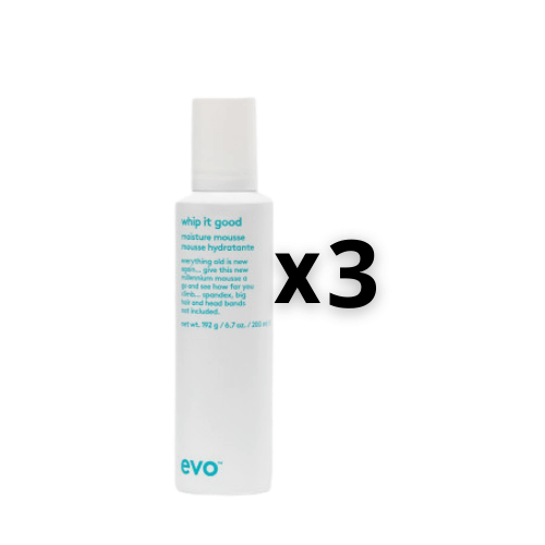 Evo Set 3x Whip It Good Moisture Mousse - HauptSacheShop
