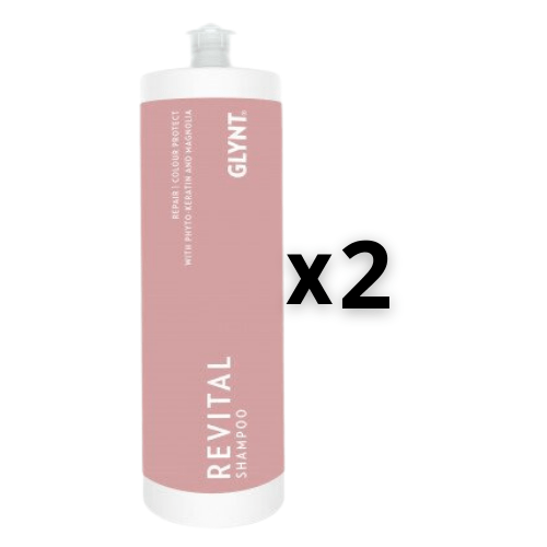Glynt Set 2x Revital Shampoo 1000ml - HauptSacheShop