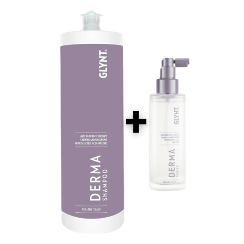 Glynt Set Derma Shampoo 1000ml + Derma Tonic 100ml - HauptSacheShop