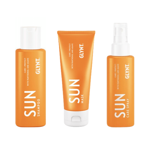 GLYNT Set Sun Shampoo 100ml + Sun Mask 100ml + Sun Care Spray 100ml - HauptSacheShop