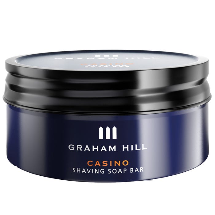 Graham Hill Casino Shaving Soap Bar 85 g - HauptSacheShop