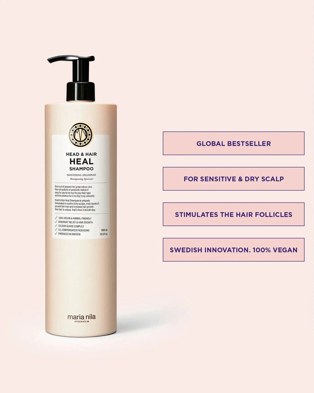 Maria Nila Head & Hair Heal Shampoo - HauptSacheShop