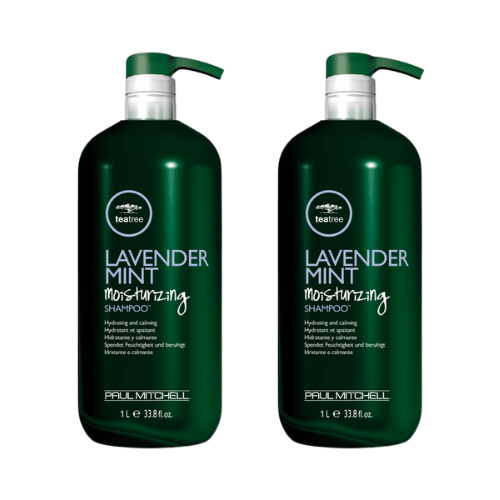 Paul Mitchell Set 2x Tea Tree Lavender Mint Moisturizing Shampoo 1000ml - HauptSacheShop